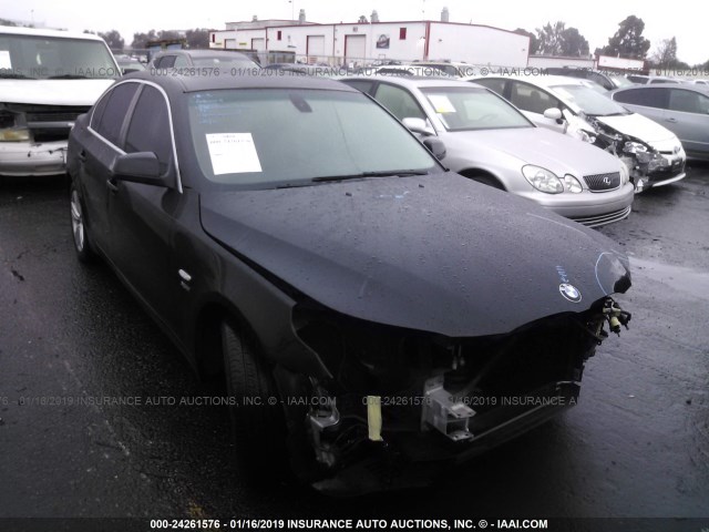 WBANV1C55AC444282 - 2010 BMW 528 XI BLACK photo 1