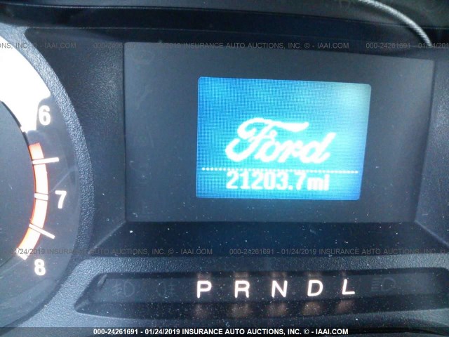 3FA6P0G71JR154202 - 2018 FORD FUSION S BLUE photo 7