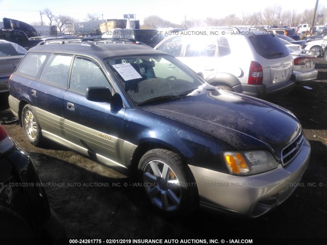 4S3BH675737620023 - 2003 SUBARU LEGACY OUTBACK AWP 蓝色 照片 1