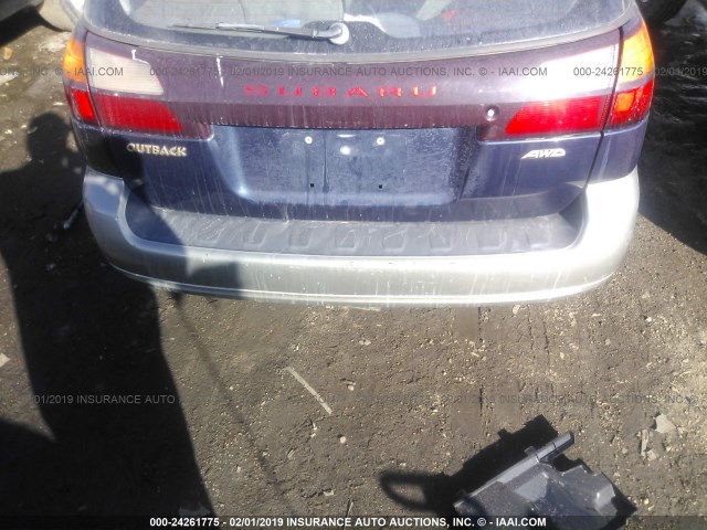 4S3BH675737620023 - 2003 SUBARU LEGACY OUTBACK AWP 蓝色 照片 6