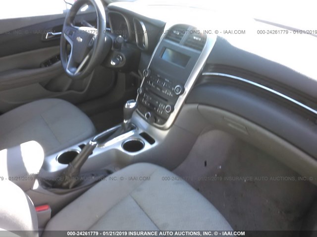 1G11A5SL2EF292818 - 2014 CHEVROLET MALIBU LS SILVER photo 5