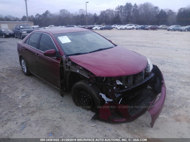 4T1BF1FK2DU686929 - 2013 TOYOTA CAMRY L/SE/LE/XLE 红色 照片 1