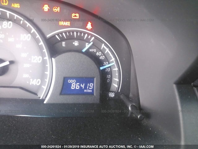 4T1BF1FK2DU686929 - 2013 TOYOTA CAMRY L/SE/LE/XLE 红色 照片 7