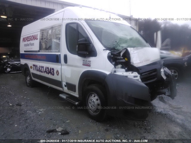 3C6TRVDG6JE114480 - 2018 RAM PROMASTER 2500 2500 HIGH WHITE photo 1