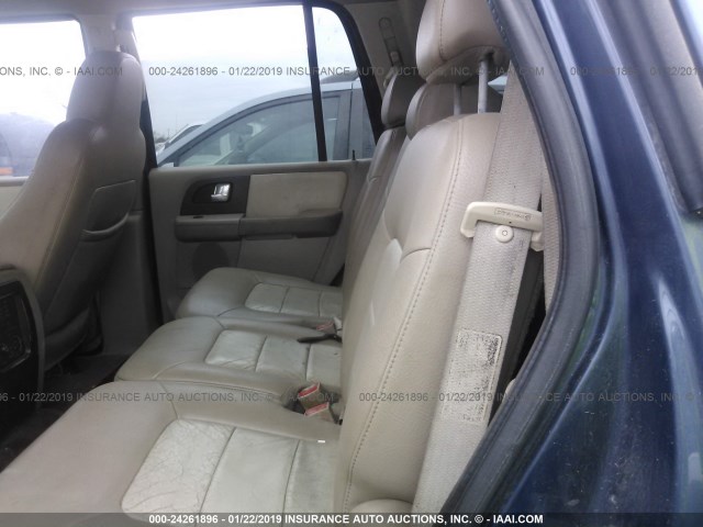 1FMPU17L03LC11951 - 2003 FORD EXPEDITION EDDIE BAUER BLUE photo 8