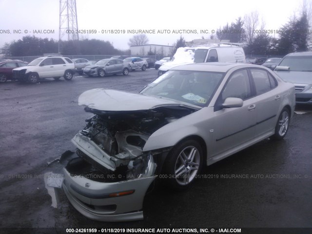 YS3FD49YX71104071 - 2007 SAAB 9-3 2.0T CREAM photo 2