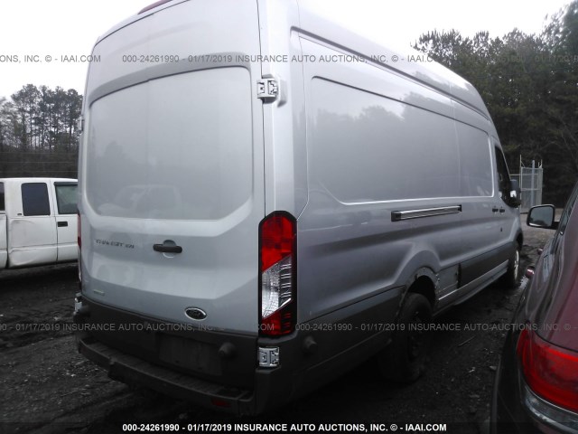 1FTBW3XG0GKA40606 - 2016 FORD TRANSIT T-350 SILVER photo 4