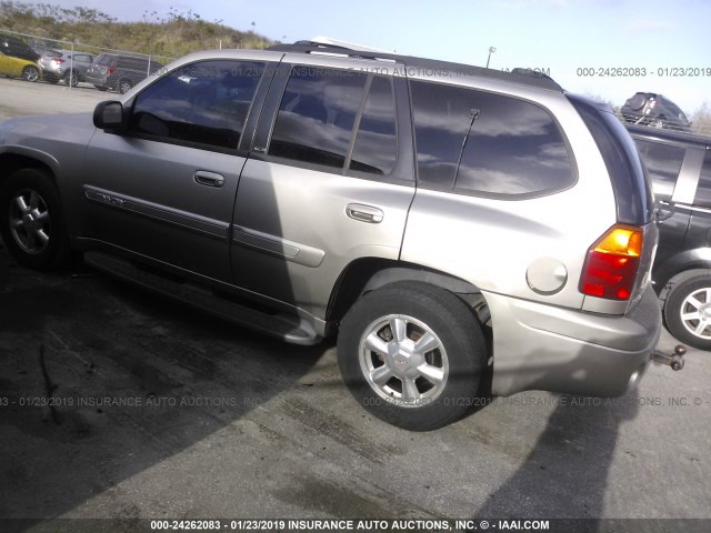 1GKDT13S732244706 - 2003 GMC ENVOY GRAY photo 3