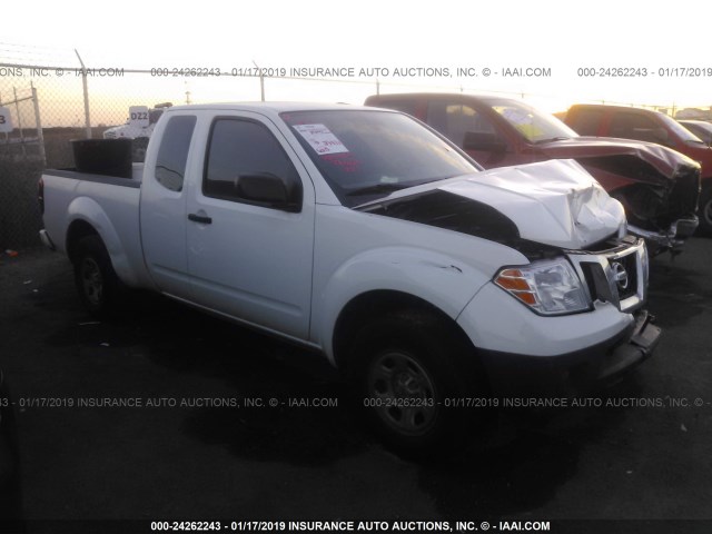 1N6BD0CT9HN722842 - 2017 NISSAN FRONTIER S/SV WHITE photo 1