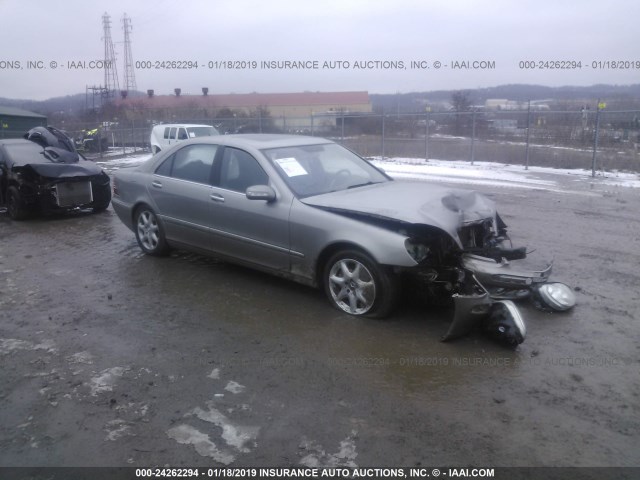 WDBNG83J66A462990 - 2006 MERCEDES-BENZ S 430 4MATIC GRAY photo 1