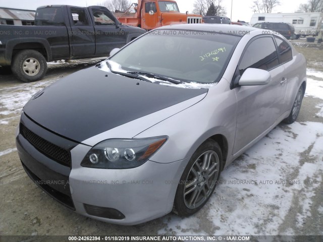 JTKDE167980237801 - 2008 TOYOTA SCION TC 银色 照片 2