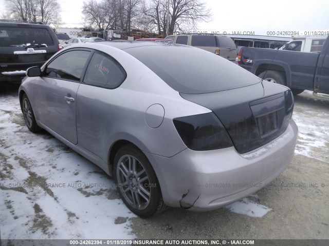 JTKDE167980237801 - 2008 TOYOTA SCION TC 银色 照片 3
