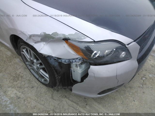 JTKDE167980237801 - 2008 TOYOTA SCION TC 银色 照片 6