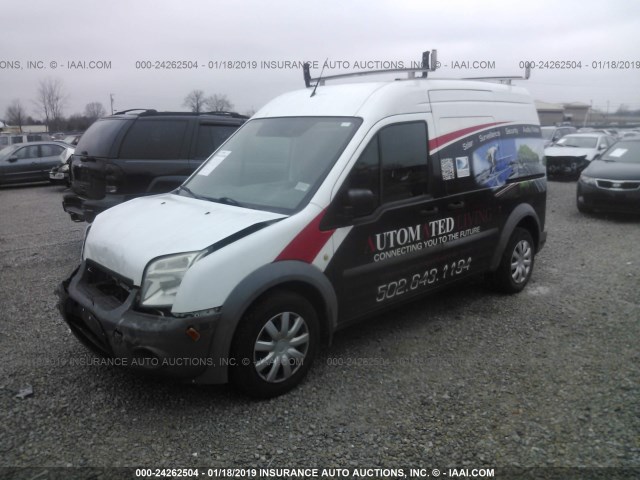 NM0LS7AN6CT103630 - 2012 FORD TRANSIT CONNECT XL WHITE photo 2