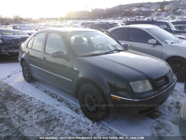 3VWRK69M74M078124 - 2004 VOLKSWAGEN JETTA GL BLACK photo 1