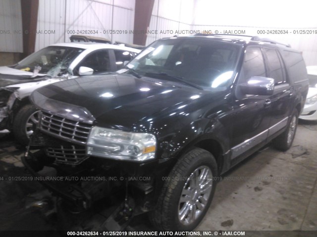 5LMFL28577LJ25463 - 2007 LINCOLN NAVIGATOR L BLACK photo 2