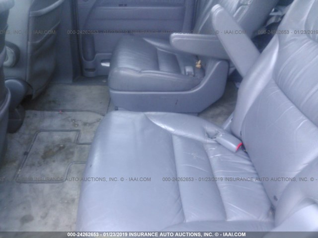 5FNRL38775B123546 - 2005 HONDA ODYSSEY EXL SILVER photo 8