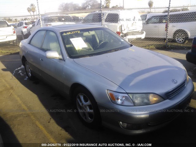 JT8BF28G2Y5081701 - 2000 LEXUS ES 300 银色 照片 1