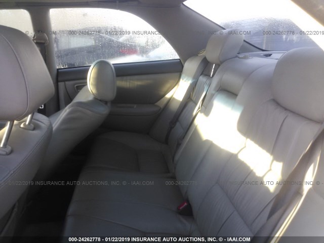 JT8BF28G2Y5081701 - 2000 LEXUS ES 300 银色 照片 8