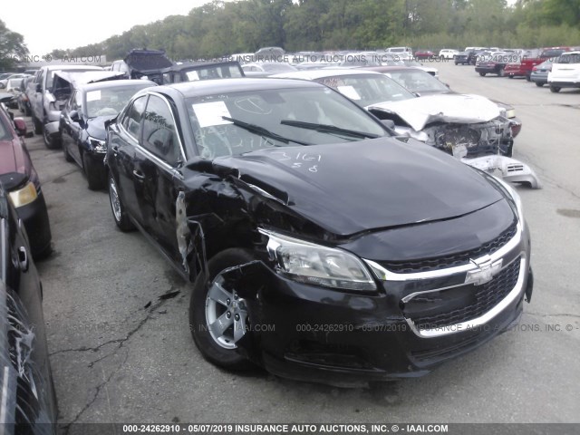 1G11B5SL6EF190466 - 2014 CHEVROLET MALIBU LS BLACK photo 1