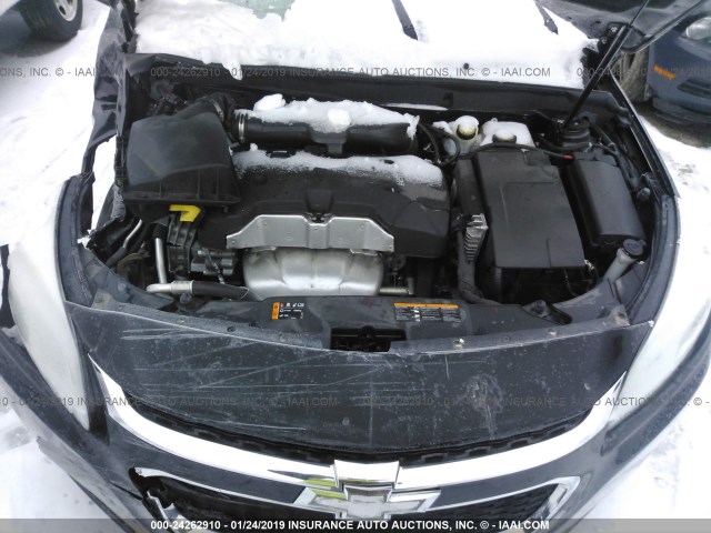 1G11B5SL6EF190466 - 2014 CHEVROLET MALIBU LS BLACK photo 10