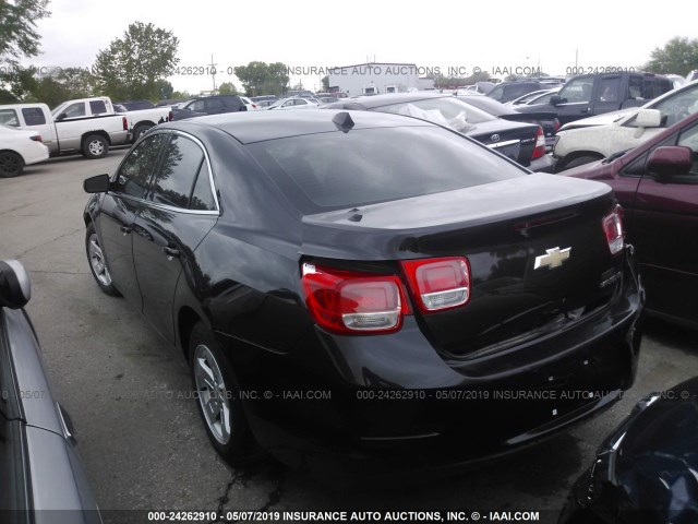 1G11B5SL6EF190466 - 2014 CHEVROLET MALIBU LS BLACK photo 3