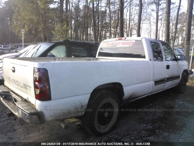 1GCEC19T54E390358 - 2004 CHEVROLET SILVERADO C1500 WHITE photo 6