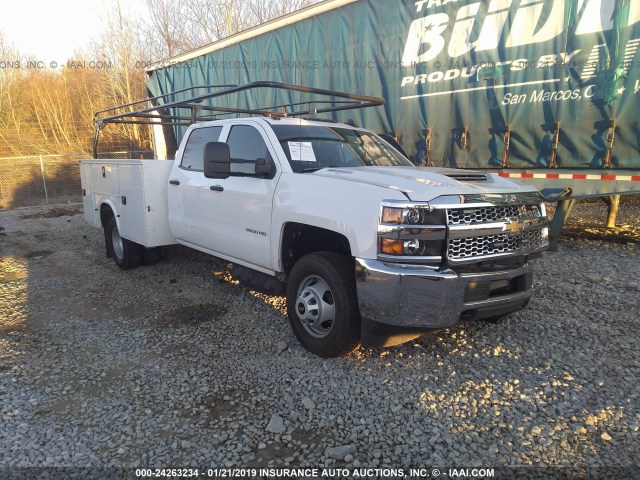 1GB4KVCY5KF107057 - 2019 CHEVROLET SILVERADO K3500 WHITE photo 1