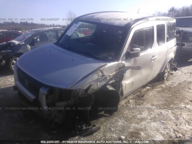 5J6YH28796L000993 - 2006 HONDA ELEMENT EX SILVER photo 6