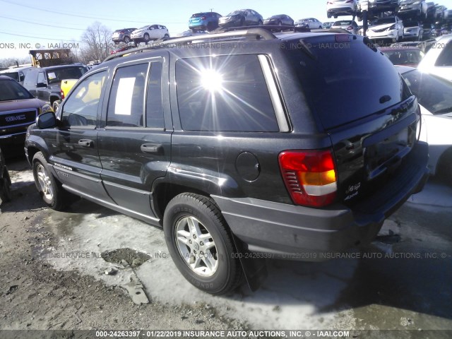 1J4GW48S14C276664 - 2004 JEEP GRAND CHEROKEE LAREDO/COLUMBIA/FREEDOM 黑色 照片 3