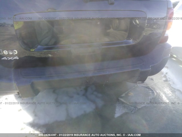 1J4GW48S14C276664 - 2004 JEEP GRAND CHEROKEE LAREDO/COLUMBIA/FREEDOM 黑色 照片 6