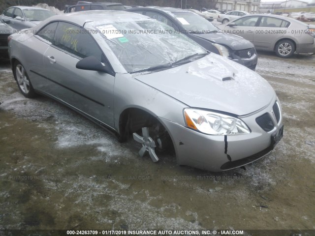 1G2ZH36N574136913 - 2007 PONTIAC G6 GT SILVER photo 1