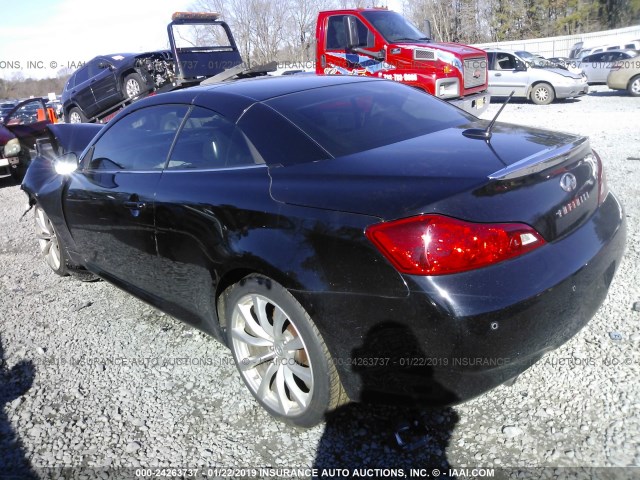 JN1CV6FE5AM353710 - 2010 INFINITI G37 SPORT BLACK photo 3