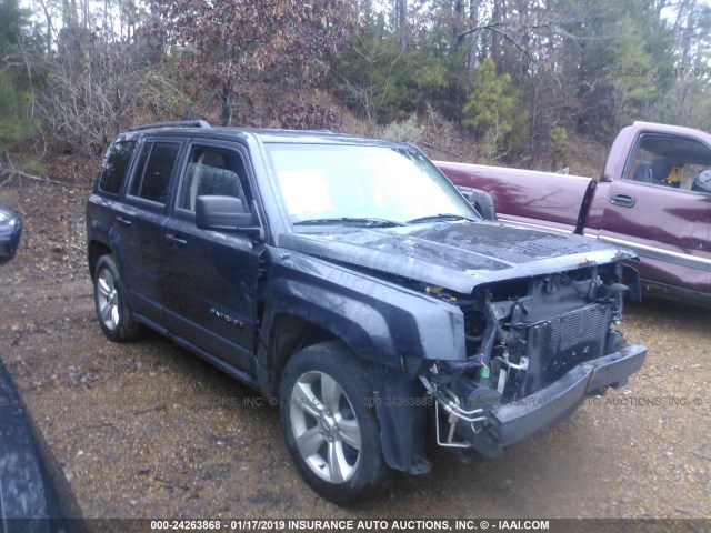 1C4NJPFB9ED645217 - 2014 JEEP PATRIOT LATITUDE BLUE photo 1