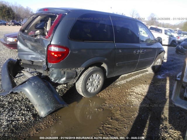 2A4GP44R37R244648 - 2007 CHRYSLER TOWN & COUNTRY LX GRAY photo 4