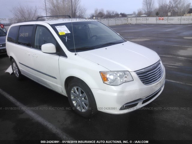 2C4RC1BG3DR674430 - 2013 CHRYSLER TOWN & COUNTRY TOURING WHITE photo 1