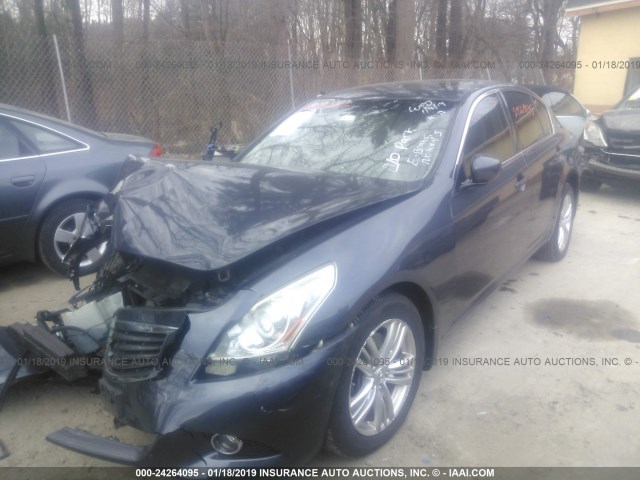 JN1CV6AR7CM975965 - 2012 INFINITI G37 GRAY photo 2