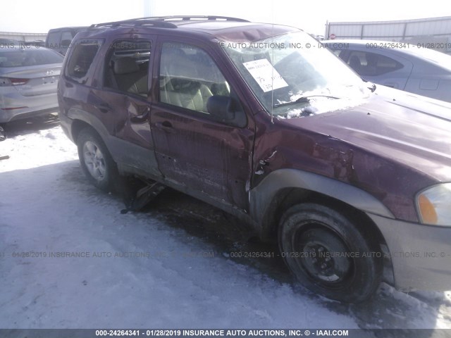 4F2CZ961X3KM51565 - 2003 MAZDA TRIBUTE ES 栗色 照片 6