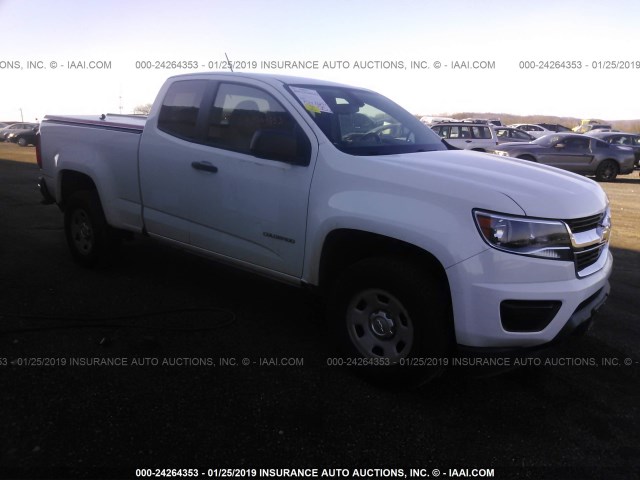 1GCHSAEA3F1175902 - 2015 CHEVROLET COLORADO WHITE photo 1