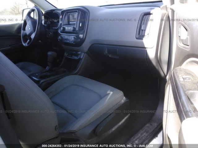 1GCHSAEA3F1175902 - 2015 CHEVROLET COLORADO WHITE photo 5