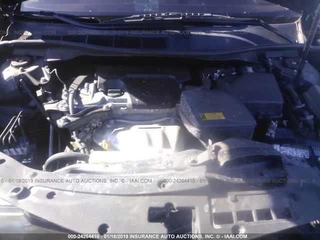 4T1BF1FK7CU130808 - 2012 TOYOTA CAMRY SE/LE/XLE 黑色 照片 10