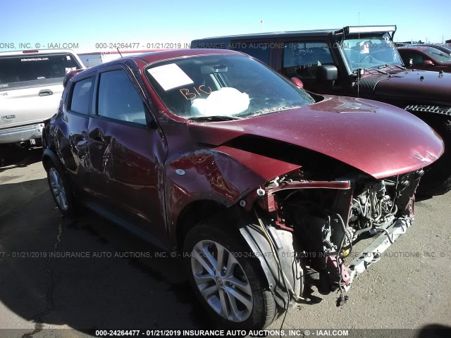 JN8AF5MV0BT017876 - 2011 NISSAN JUKE S/SV/SL RED photo 1