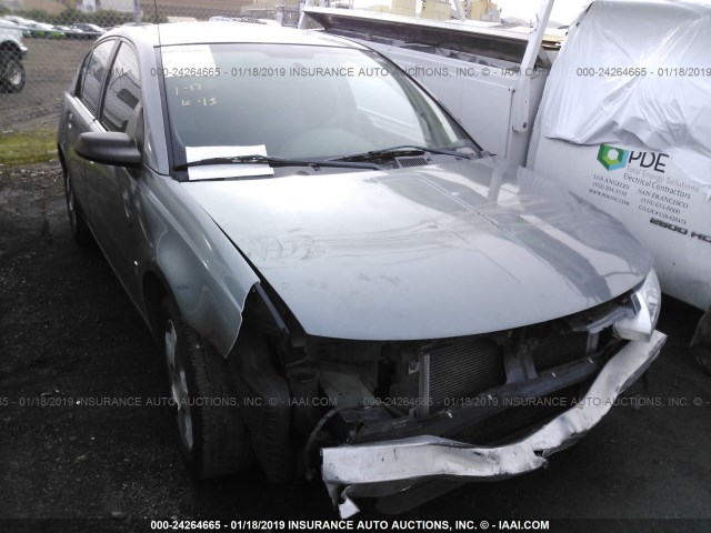 1G8AL55F07Z125246 - 2007 SATURN ION LEVEL 3 GRAY photo 1