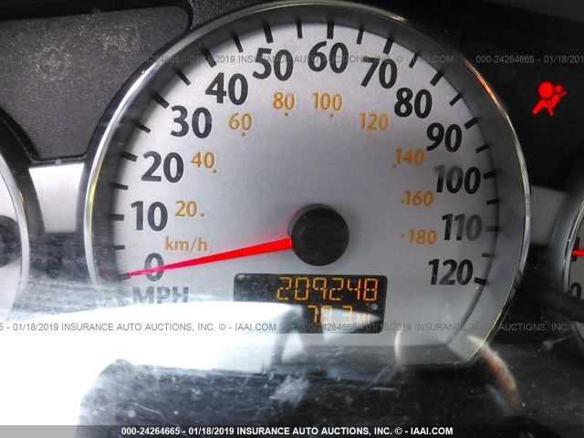 1G8AL55F07Z125246 - 2007 SATURN ION LEVEL 3 GRAY photo 7