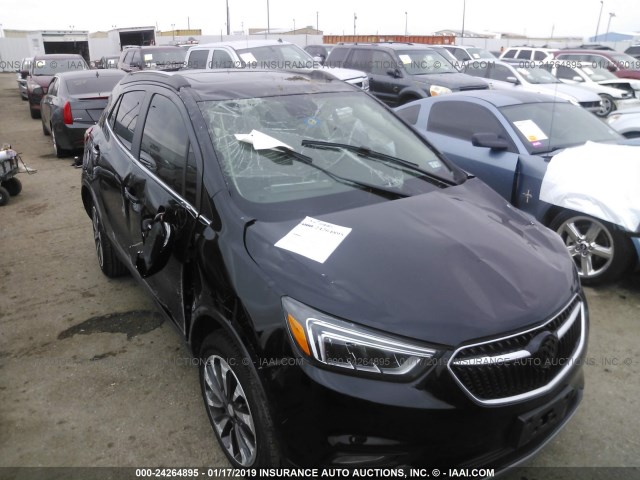 KL4CJCSB1JB560748 - 2018 BUICK ENCORE ESSENCE BLACK photo 6