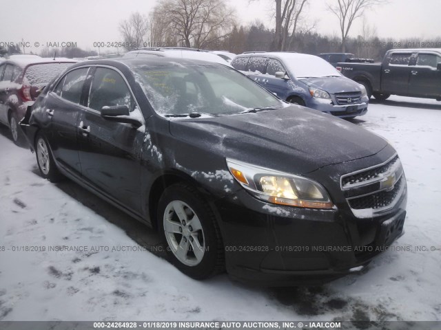 1G11B5SA9DF187638 - 2013 CHEVROLET MALIBU LS BLACK photo 1