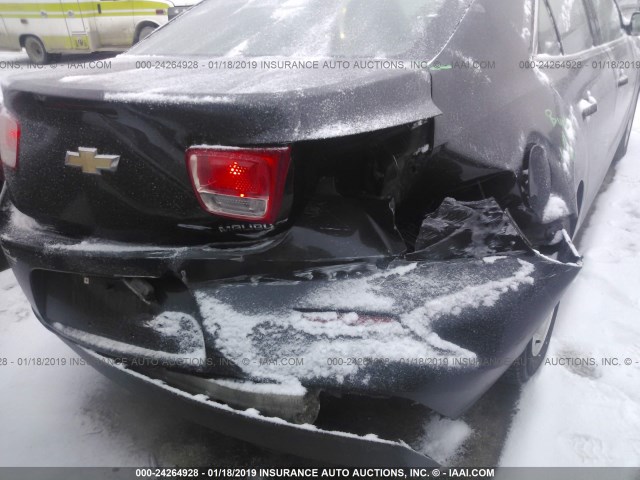 1G11B5SA9DF187638 - 2013 CHEVROLET MALIBU LS BLACK photo 6