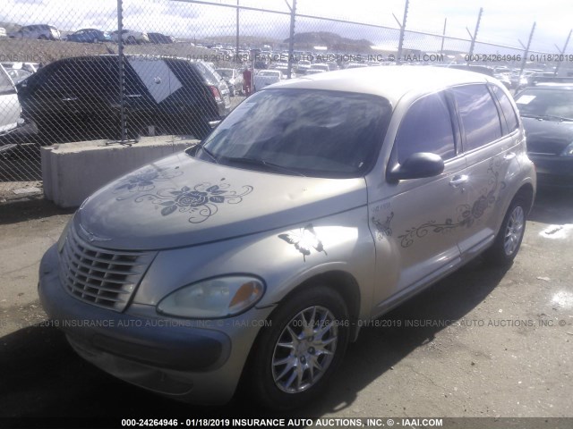 3C4FY48B32T304994 - 2002 CHRYSLER PT CRUISER CLASSIC TAN photo 2