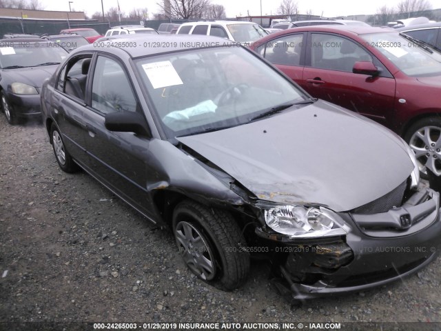 2HGES16315H623462 - 2005 HONDA CIVIC DX VP SILVER photo 1