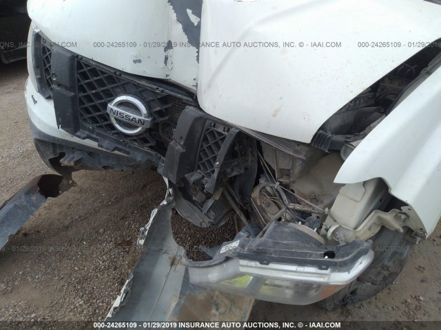 1N6AD0ER7EN744489 - 2014 NISSAN FRONTIER S/SV/SL/PRO-4X WHITE photo 10